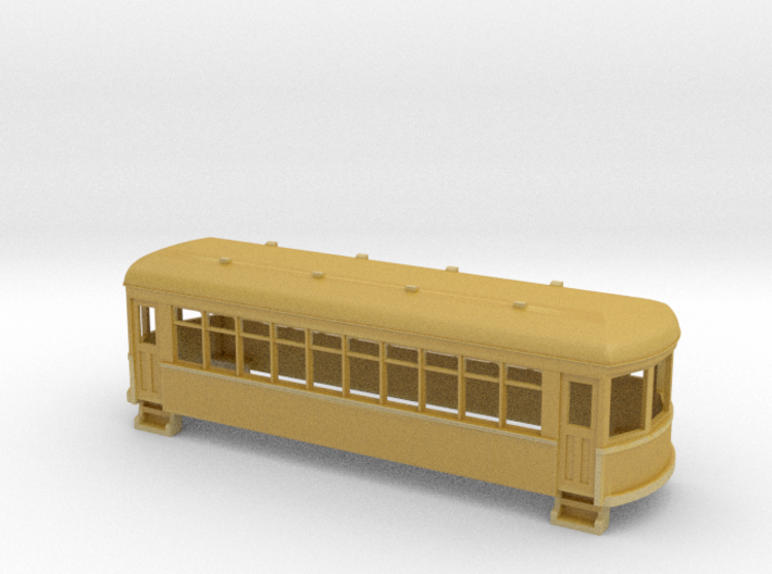 N gauge short trolley car  3d printed 