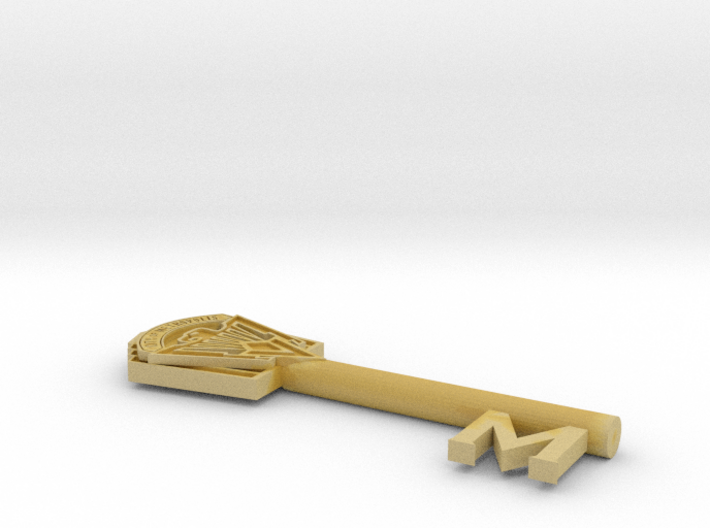 Smallville Metropolis key to the city miniature 3d printed 