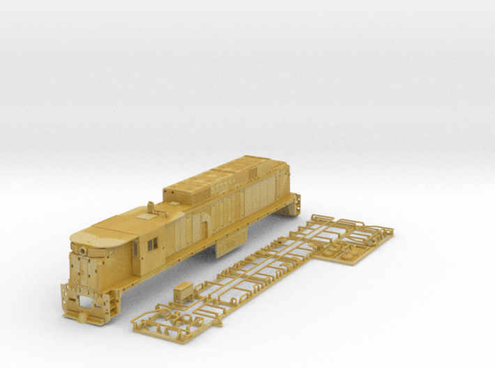 TTE3302 TT scale E33 loco - Conrail 4608 3d printed 