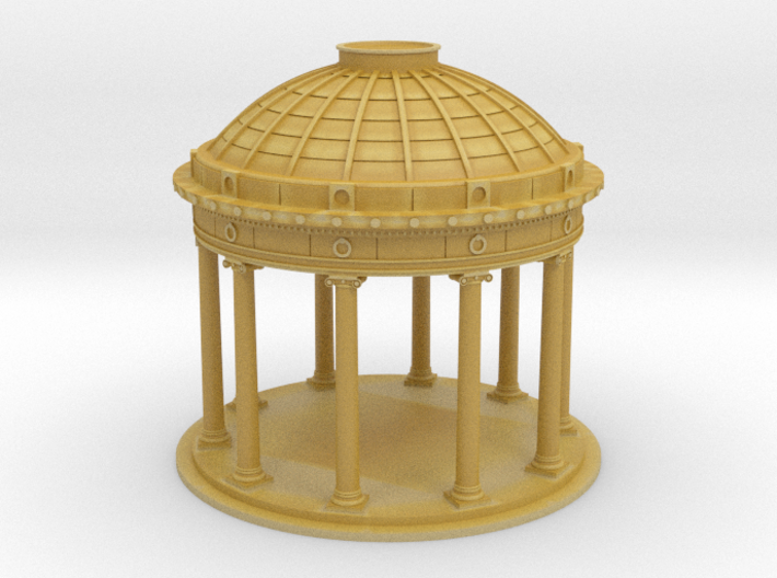 N Scale (1:160) Bandstand without railing/stairs 3d printed 