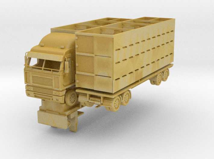 1:87 truck and trailer 3d printed 