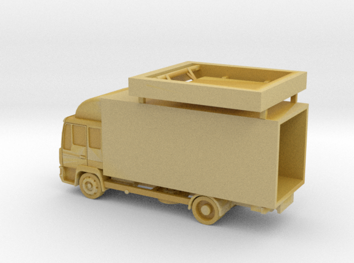 Koffer-LKW / box truck (Z, 1:220) 3d printed 