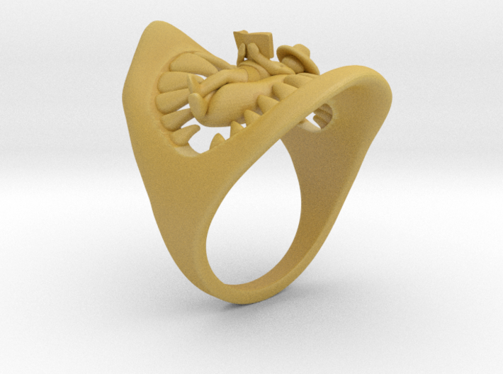 Jaws ring 3d printed