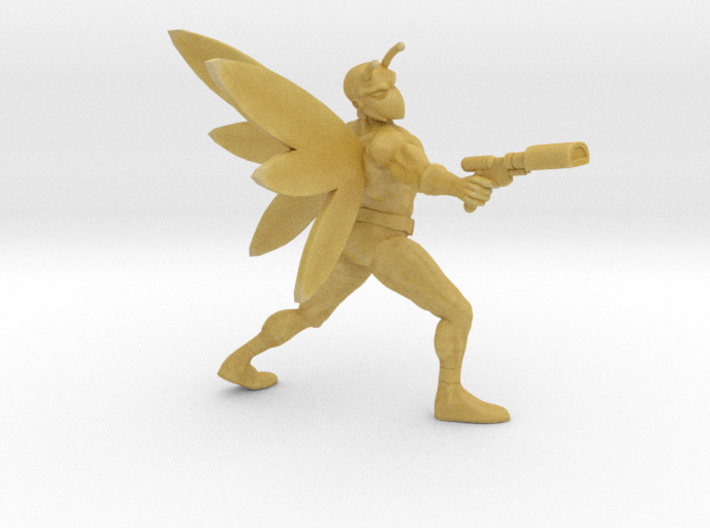 Bodacious Bug Man (Wings) 3d printed