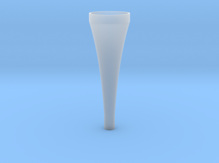 exponential horn 3d printed