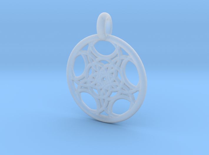 Euanthe pendant 3d printed