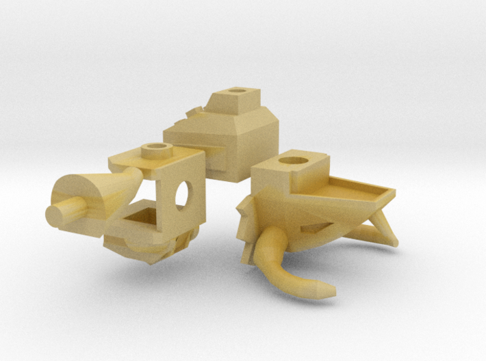 Tricerabot Upgrade Set 3d printed