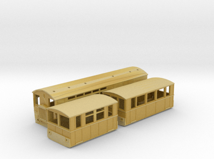 WCPR Railbus Pack (N Scale) 3d printed 