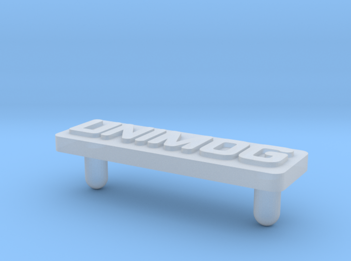 Unimog Plate - Playbig 3d printed