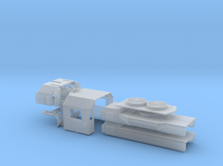 Z Scale GP38 Parts 3d printed