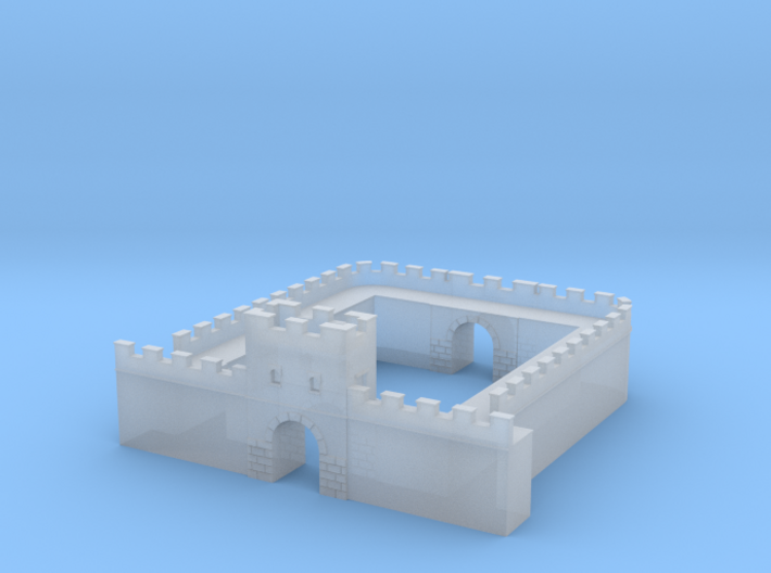 Roman Wall Milecastle 3d printed