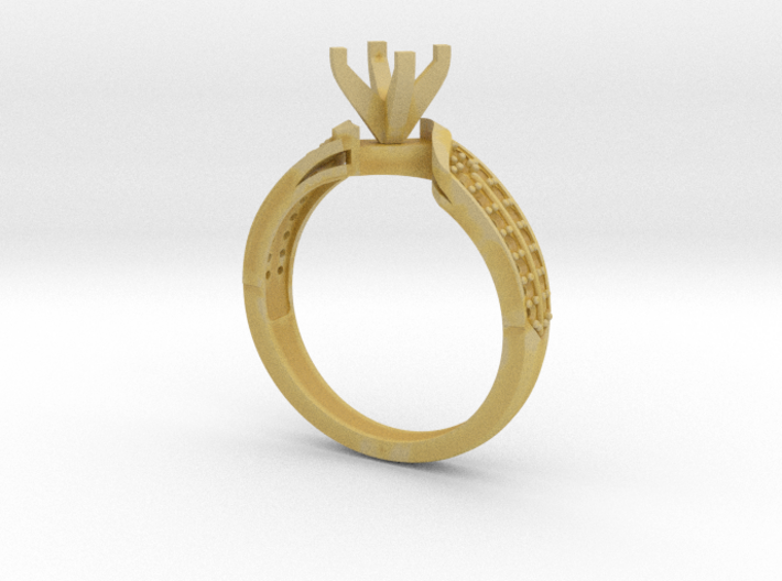 CCW31 4 Claw Solitaire 3d printed 