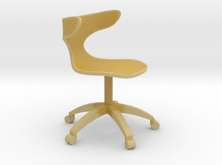 1:24 Curved Bentwood ArmChair (Not Full Size) 3d printed