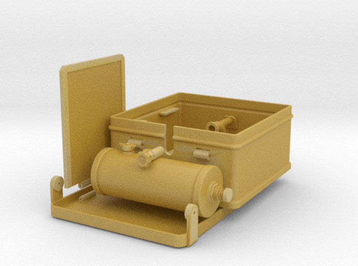 1/6 scale WWII British Camp Stove 3d printed