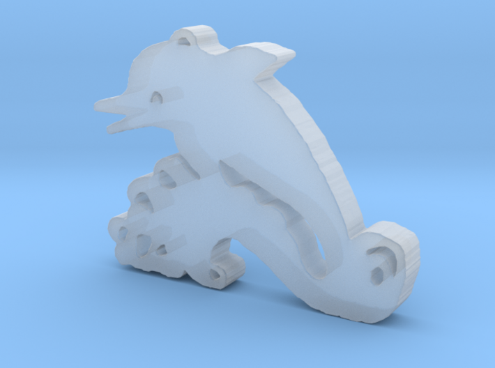 Happy Dolphin 3d printed