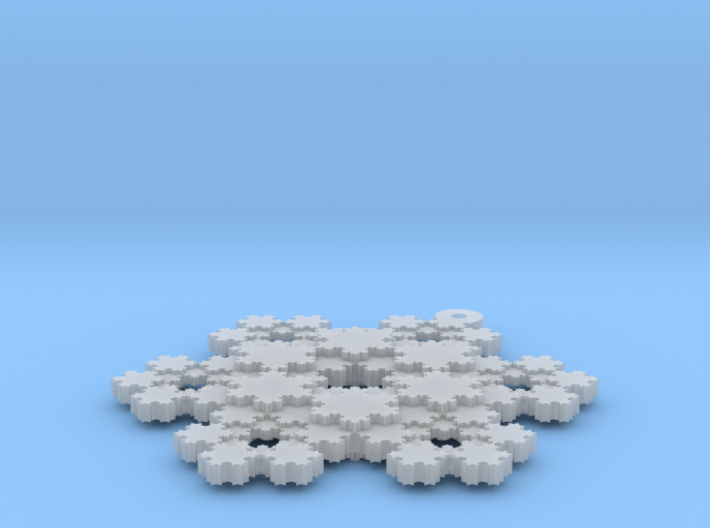 Koch Snowflake - 3 3d printed
