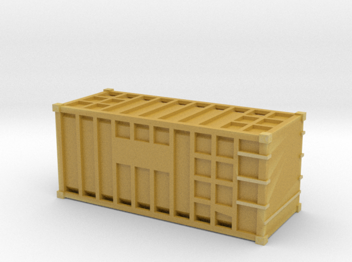 20 Waste Container Bristol (N Gauge 1:148) 3d printed 