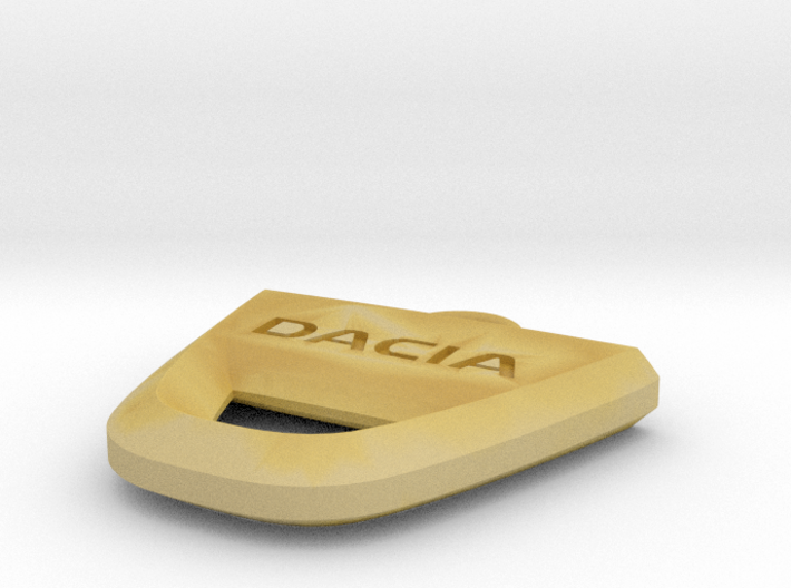 Dacia Keychain 3d printed