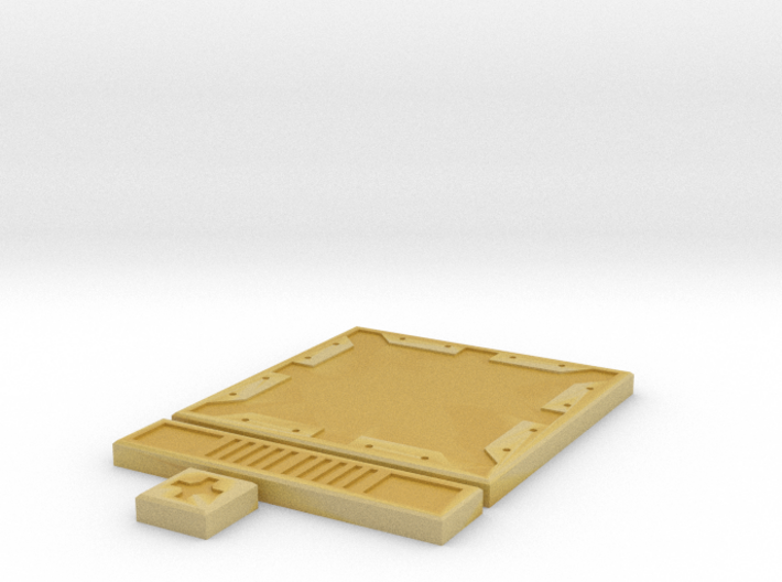 SciFi Tile 01 - Default 3d printed