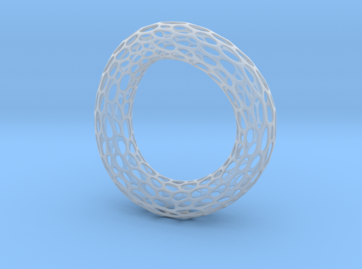 Twisted Cell Bracelet 3d printed