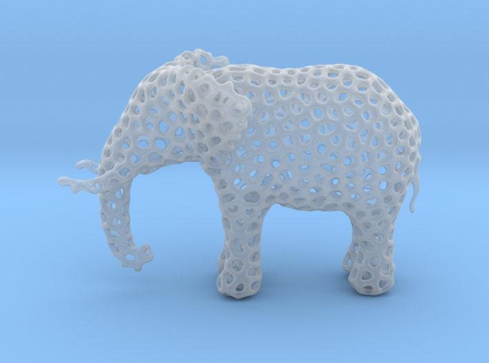 The Osseous Elephant 3d printed