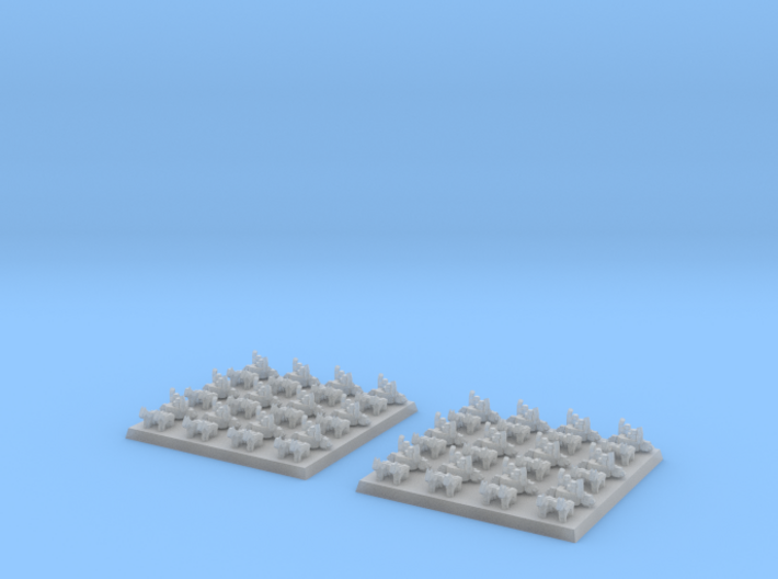 2mm DBA Chariots 40x40mm 3d printed