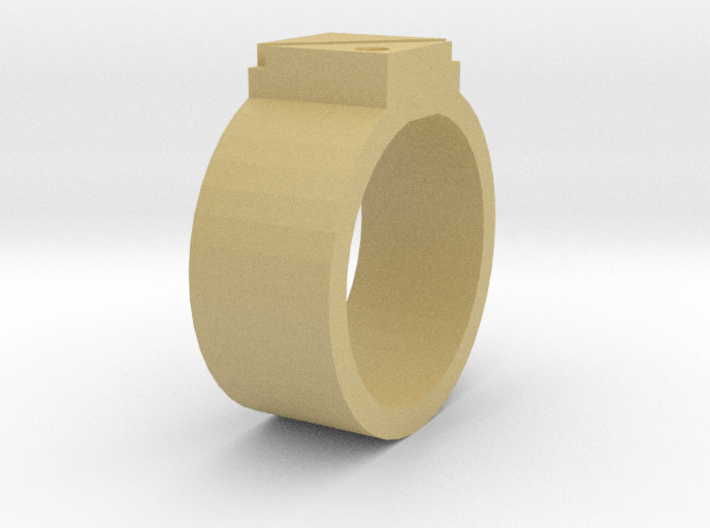 Pinky ring 3d printed