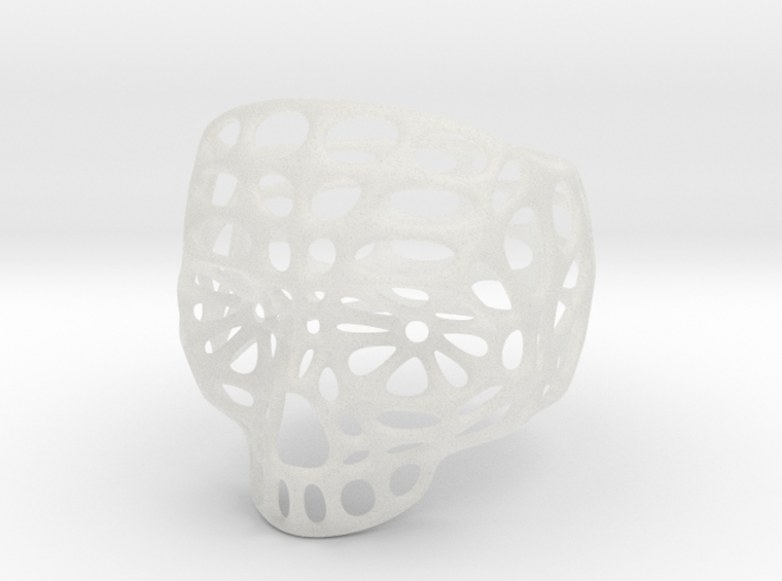 Hollow Skull - Size 10 (inner diameter = 19.76 mm) 3d printed