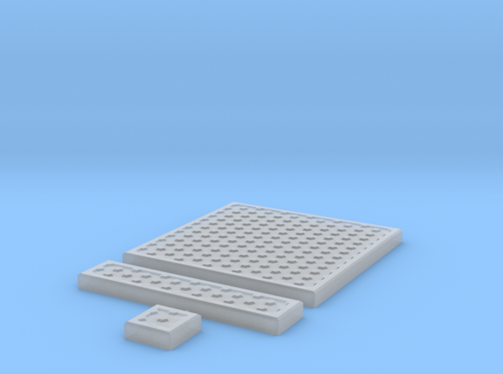 SciFi Tile 09 - Hex Plate 3d printed