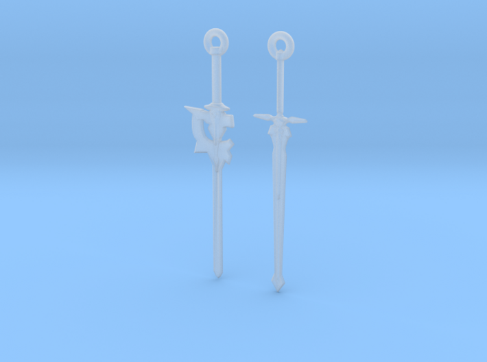 Dual Kirito Swords 3d printed