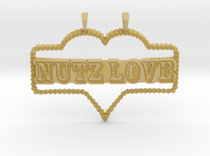 NuTz Love 3d printed