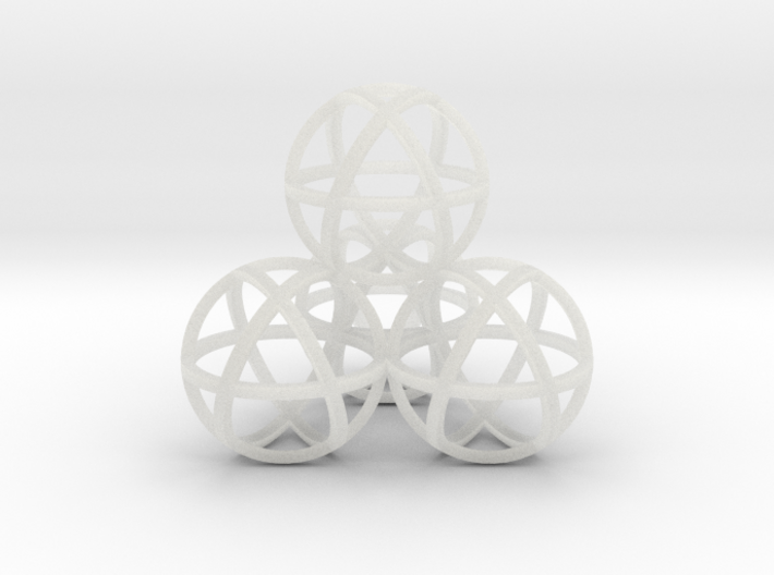 Sphere Tetrahedron 2 3d printed