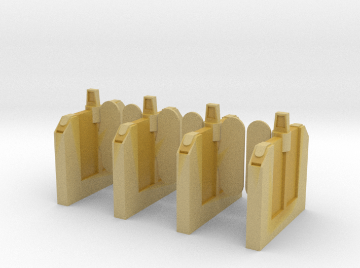 A-04 Ticket Barriers Starter Kit 3d printed 