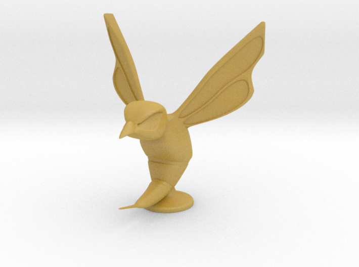 Hornet Hood Ornament 3d printed