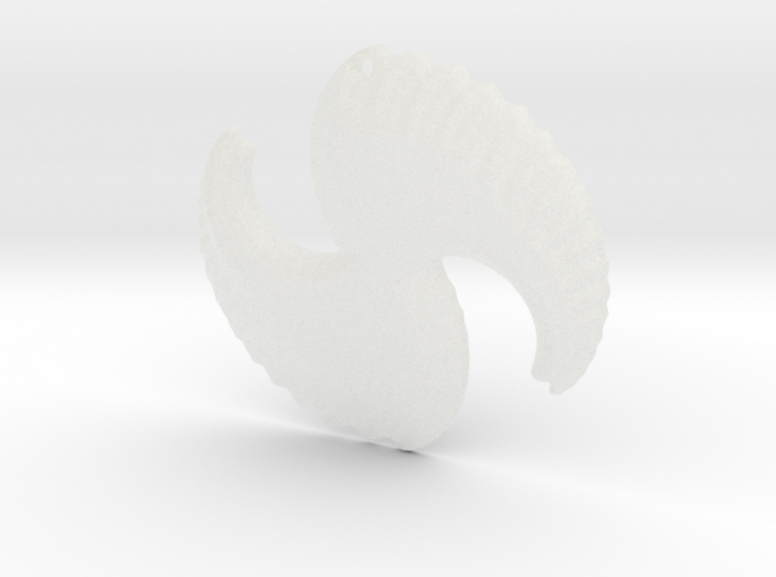 3D Fractal Pendant 3d printed