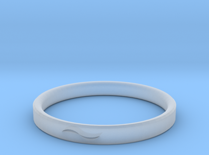 Bracelet with Asymmetrical Design 3d printed