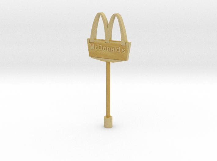 McDonalds pole-3cm (n-scale) 3d printed
