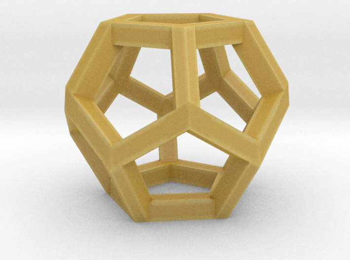 Dodecahedron Small 3d printed