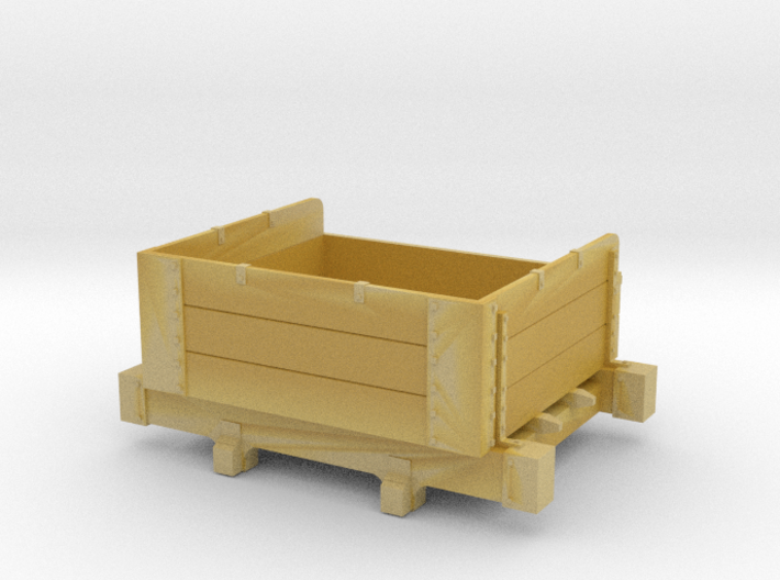 Crich Mineral Wagon Final Issue 3d printed 