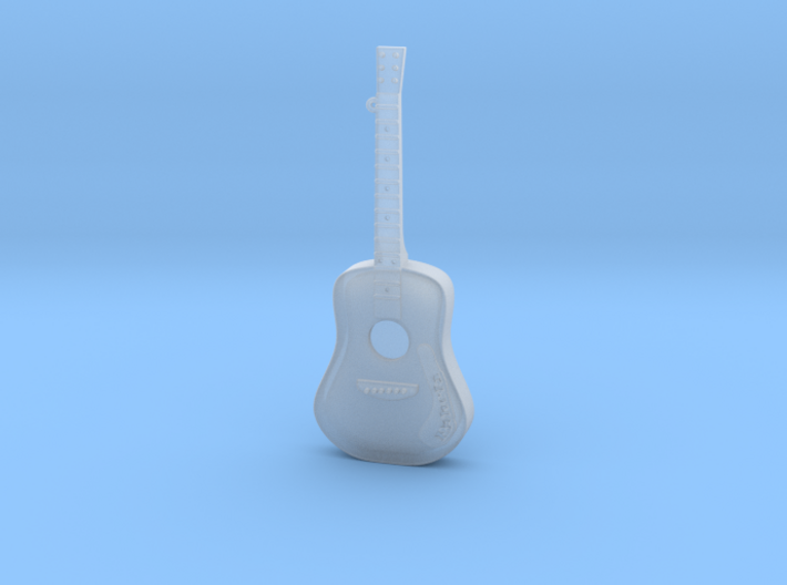 Guitar Pendant 3d printed