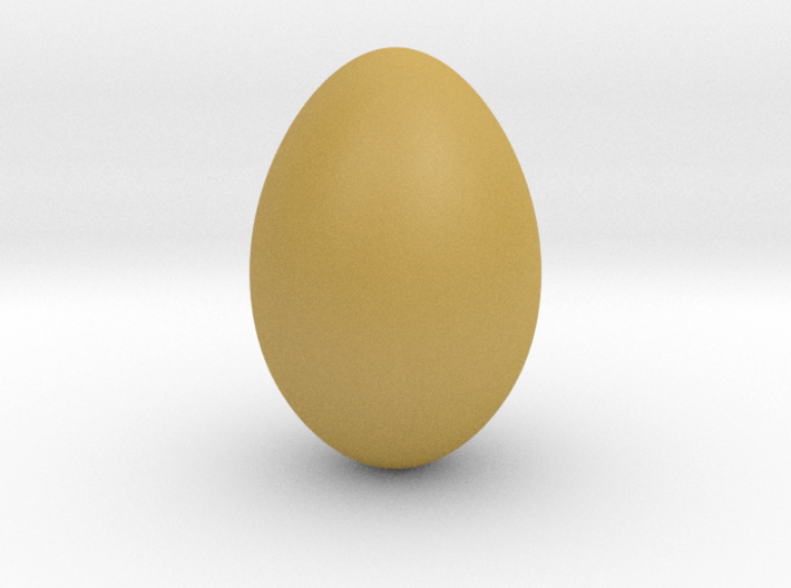Robin Egg - smooth 3d printed