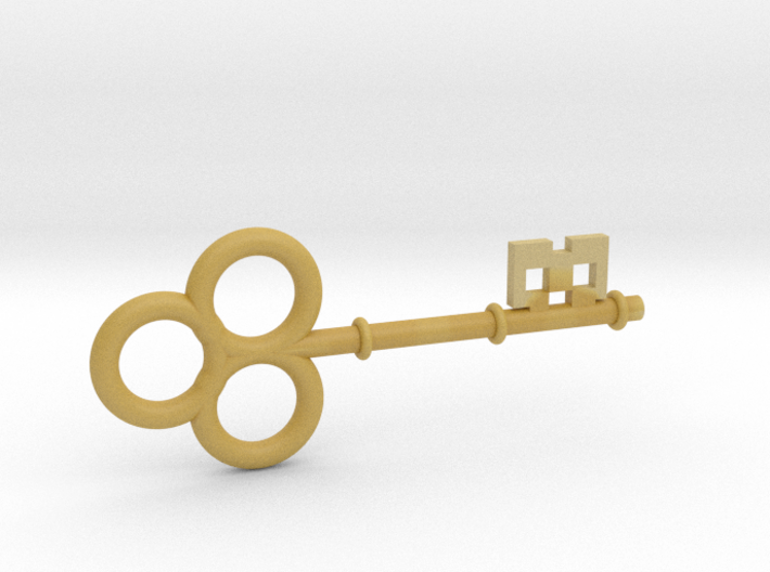 Large Skeleton Key 3d printed