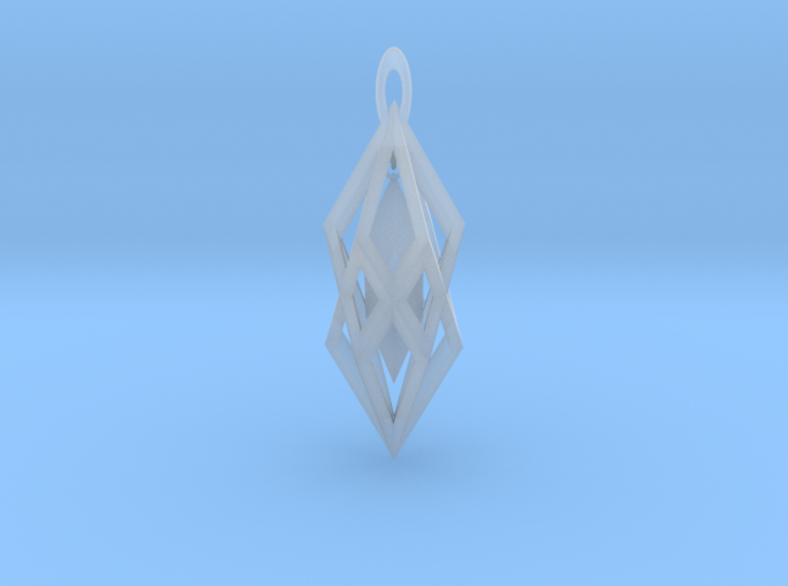 Hanging Crystal Pendent 3d printed