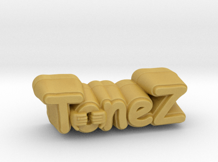 ToneZ Knob - Comic Sans Edition 3d printed