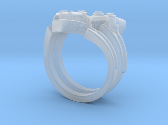 V-Twin Ring (8.5) 3d printed