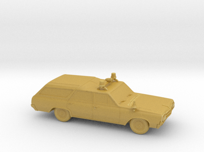 Fire Chief's Car (1:87) 3d printed