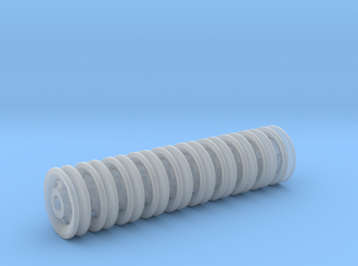 1/32&quot; cable, cord pulley, 10pack 3d printed