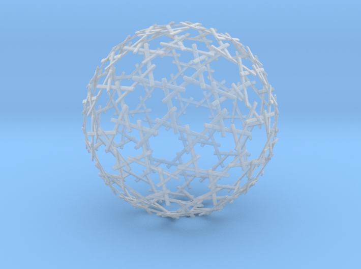 Sticks Sphere 3d printed