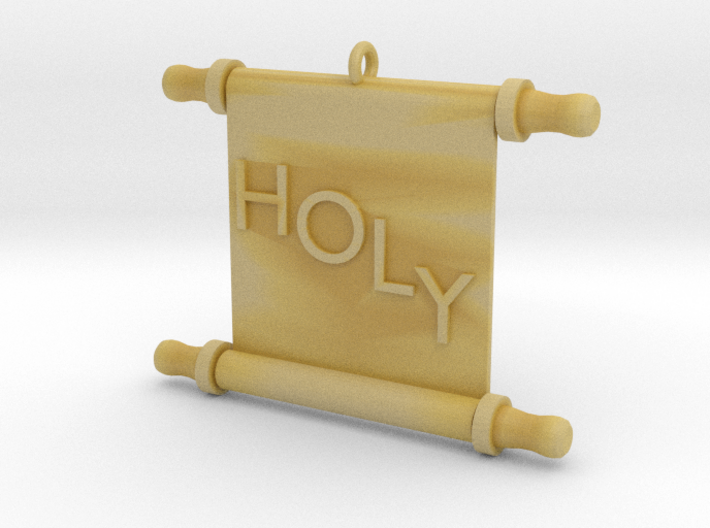 Ornament, Scroll, Holy 3d printed