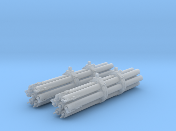 M158 Pair Rocket Pods 1/48 Scale (Unloaded) 3d printed